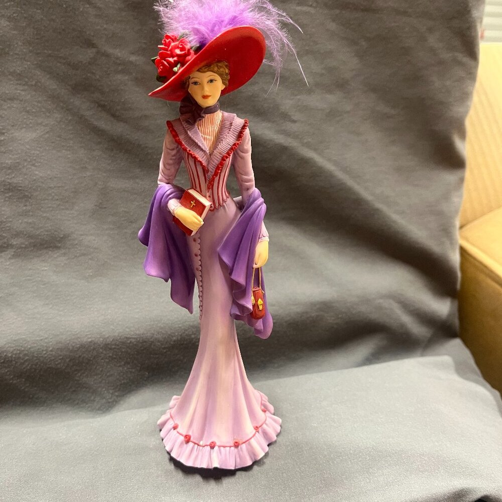 Thomas Kinkade Portraits of Style and Grace Sunday Best figurine